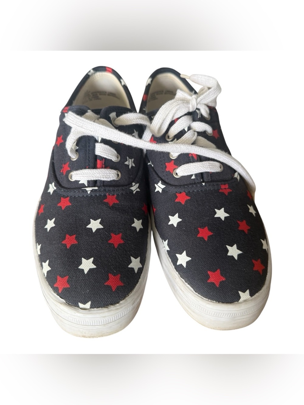 Naturalizer Star Print Canvas Sneakers 8.5M